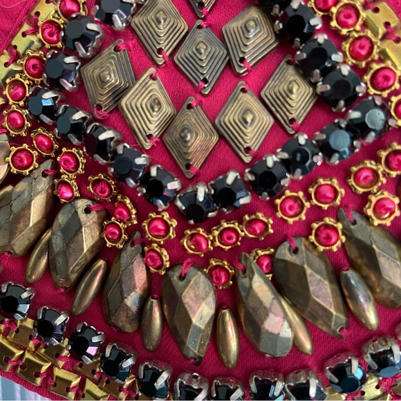 Bebe Embellished Crop Shirt NWT Size XS - Picture 5 of 17